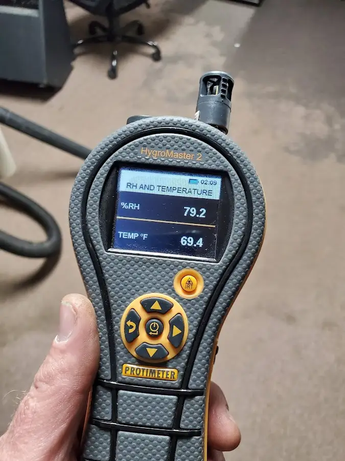 Moisture meter humidity assessment for Fire & Smoke Damage Restoration in Wahiawa